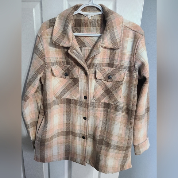 Northern Reflections Jackets & Blazers - Northern Reflections Plaid Shacket